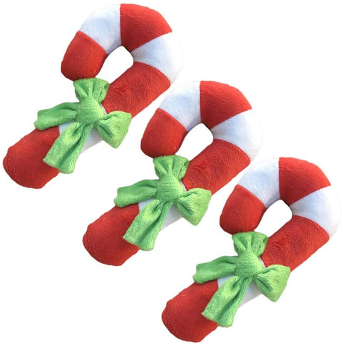 Christmas Candy Cane Plush Toy