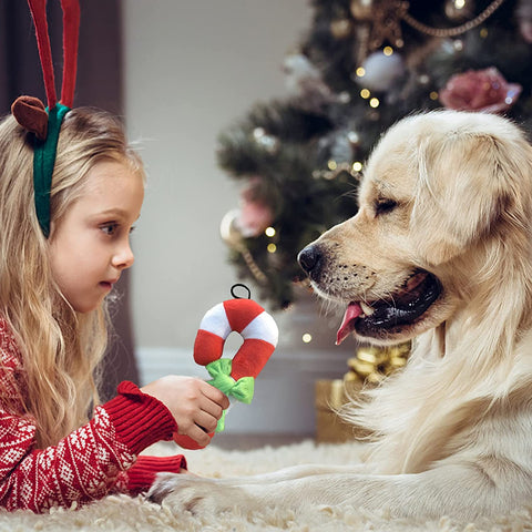 Christmas Candy Cane Plush Toy