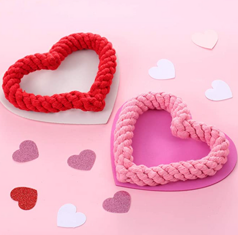 Heart Shaped Rope Toys